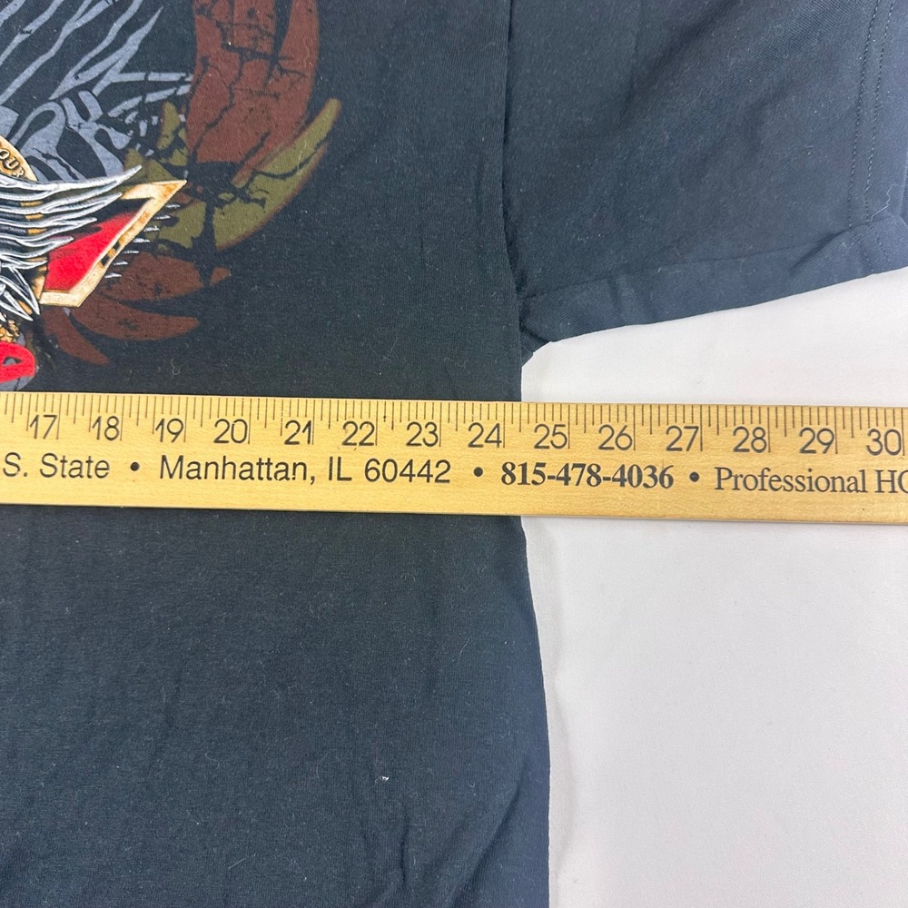 Aerosmith Route of All Evil Tour T Shirt Black‎ Heavy Cotton 2XL Mens - Picture 2 of 7